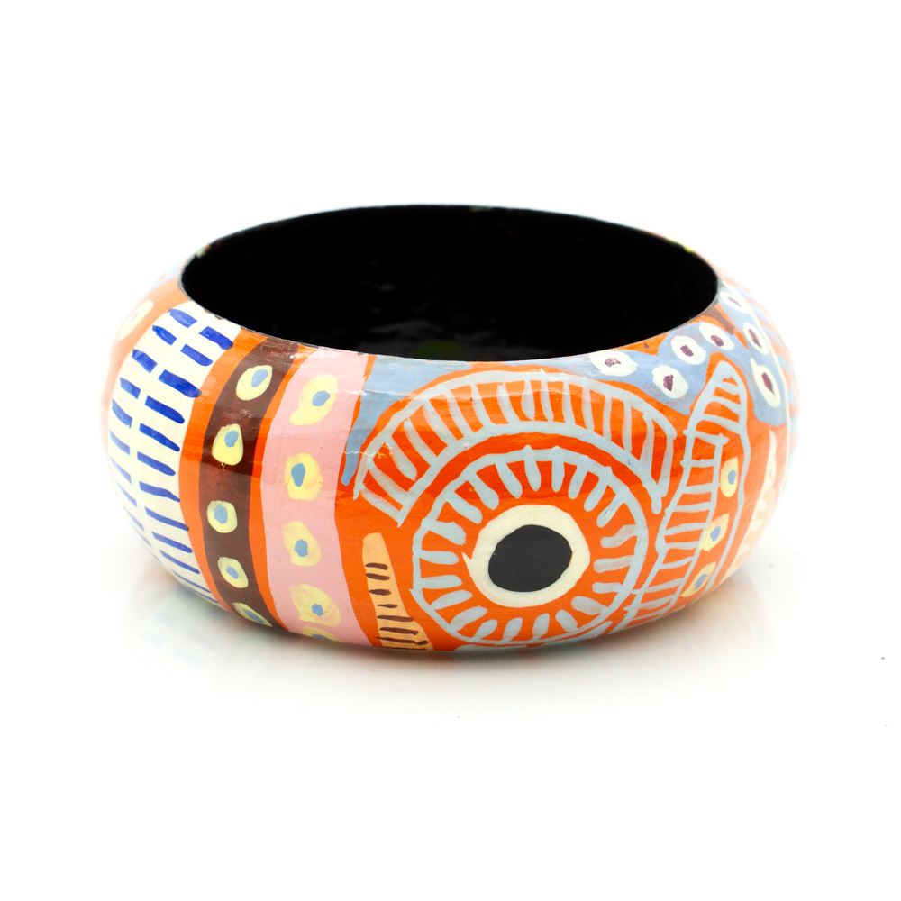 Bangle- Diam :61/71 cm, Width: 4cm-MNM619