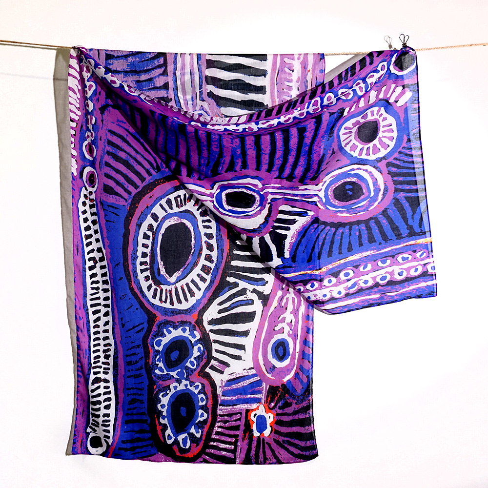 Organic Cotton Scarf - 200x70cm-MNM649