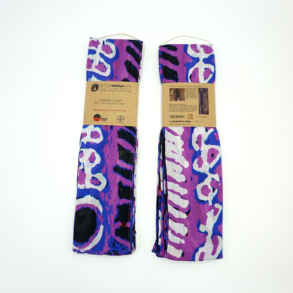 Organic Cotton Scarf - 200x70cm-MNM649