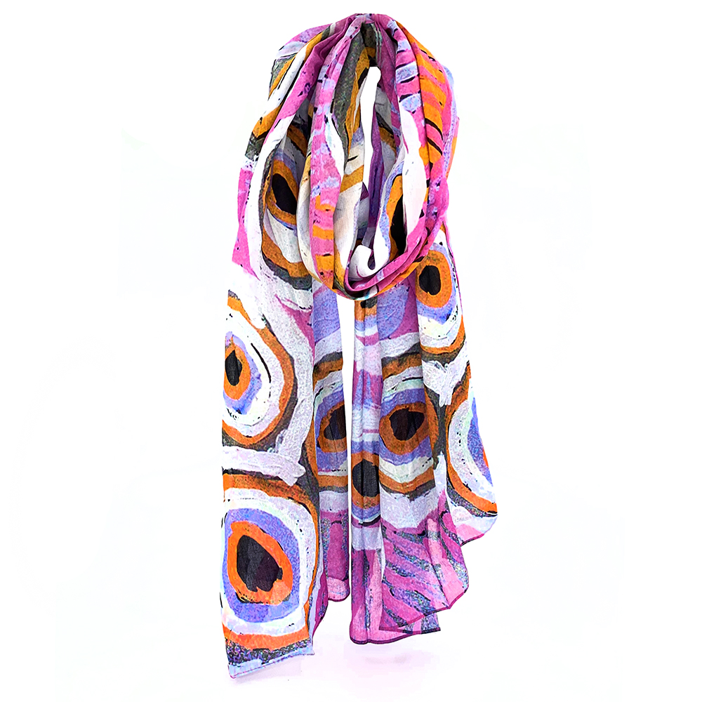 Organic Cotton Scarf - 200x70cm-MNM650