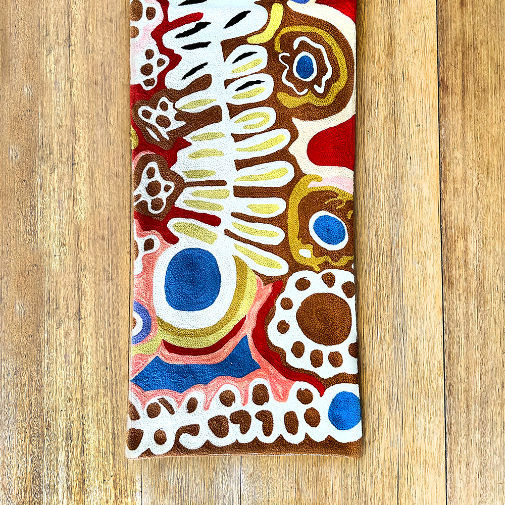Table Runner - Wool Chainstitch - 1x4ft (30x120cm)-MNM652