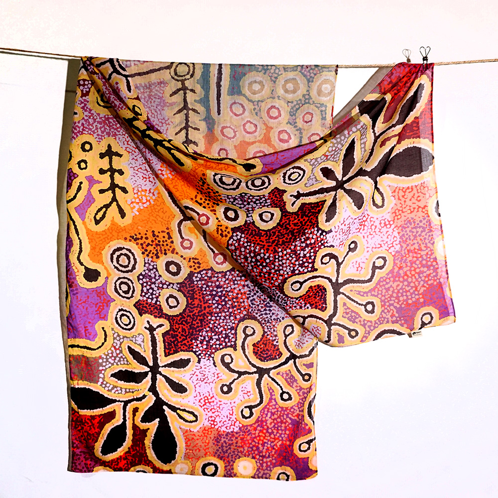 Organic Cotton Scarf - 200x70cm-PST604