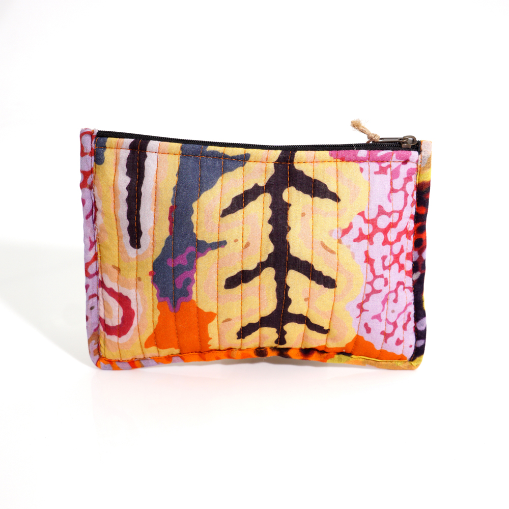 Quilted Zip Pouch 20.5X14CM-PST604