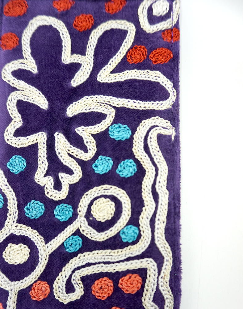 Spec Case Velvet Embroidered - 19x9cm-PST604