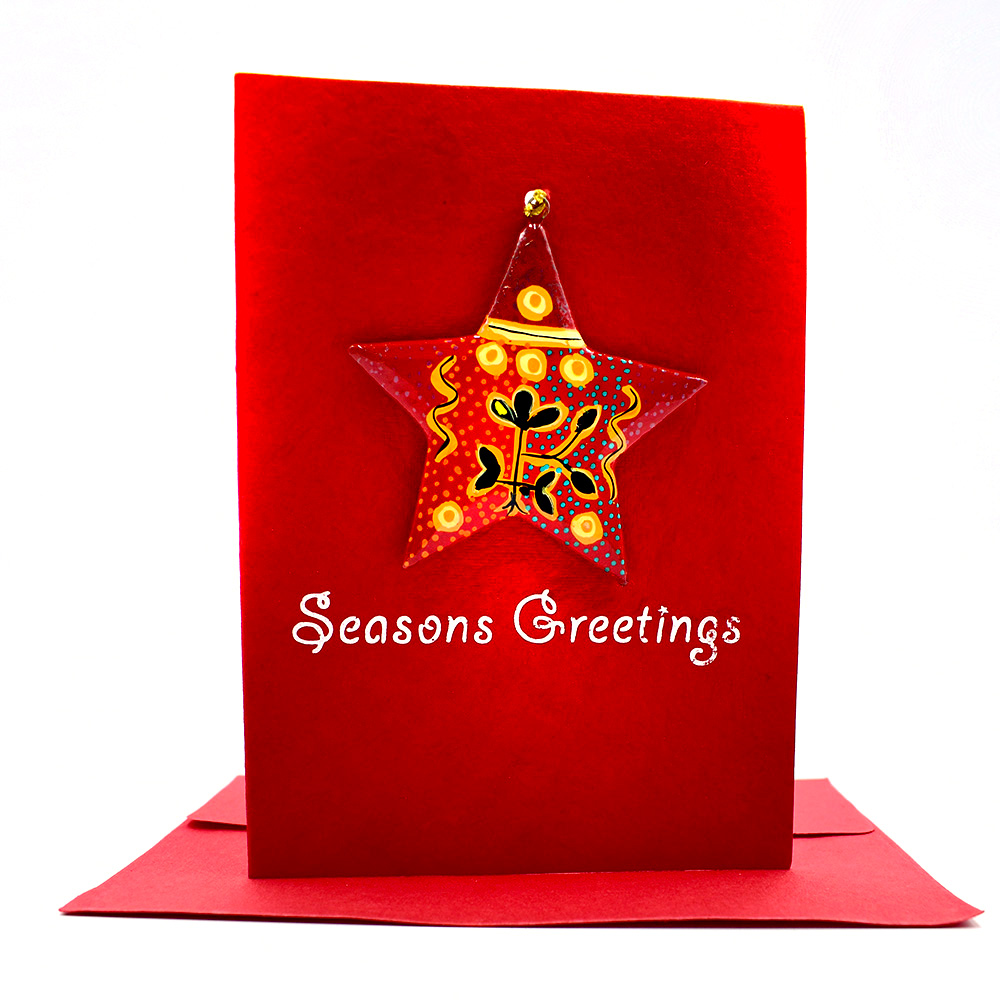 Star Card- 17.5x12.5cm-PST604