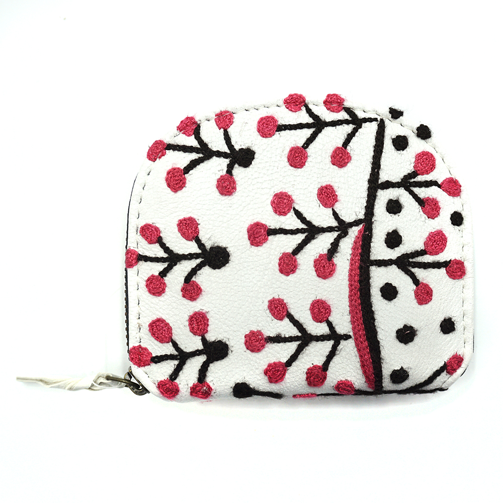 Embroidered Coin Purse - 9.5x11x2cm-RFL637