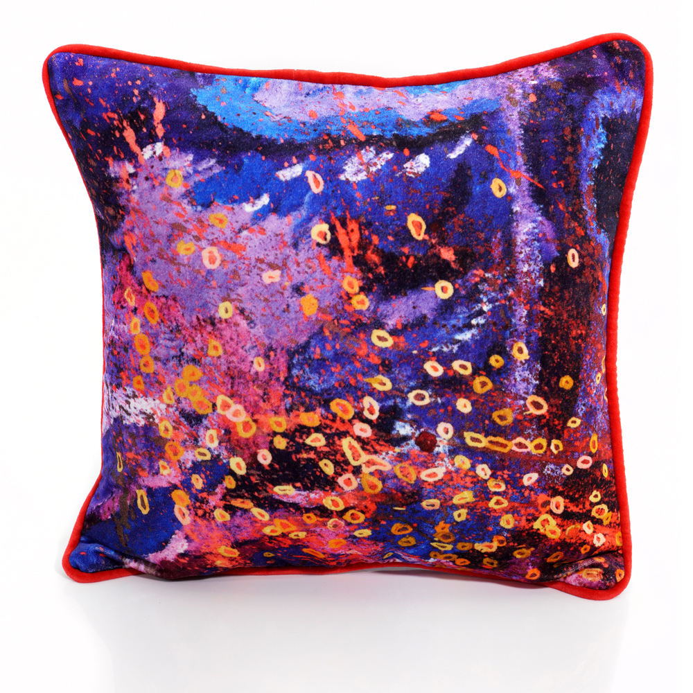 Velvet Cotton Cushion Cover - 40cm -SJN699