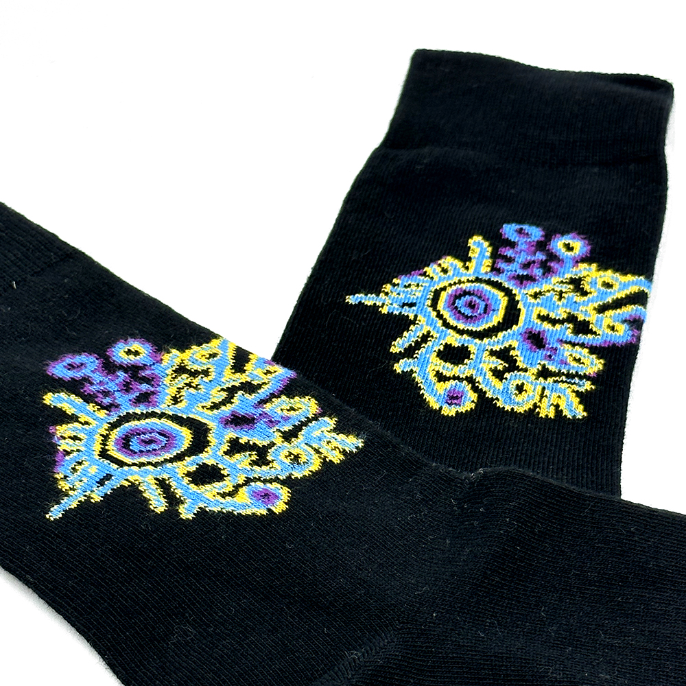 Cotton Socks - One size (fits most adults)-THU607