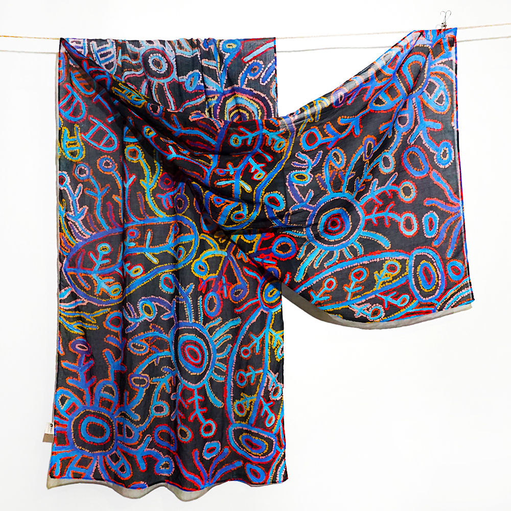 Organic Cotton Scarf - 200x70cm-THU607