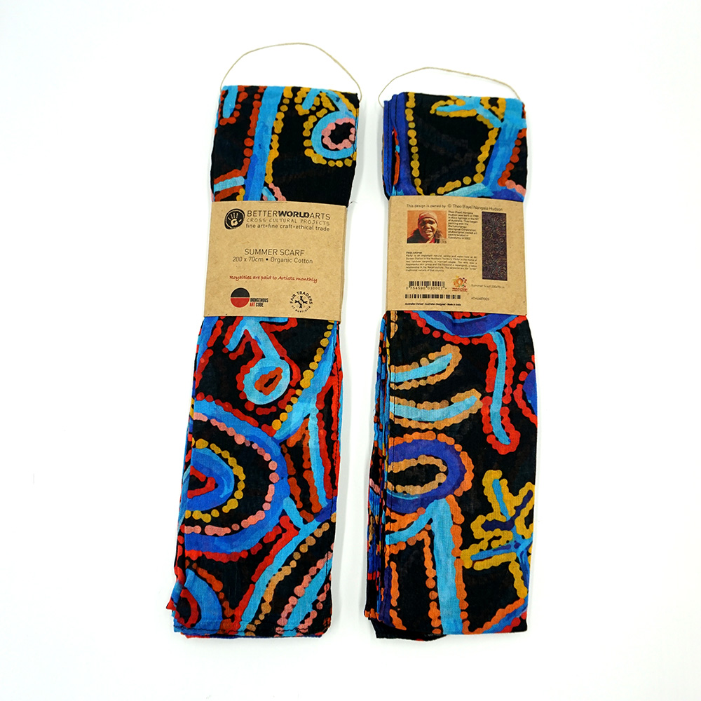 Organic Cotton Scarf - 200x70cm-THU607