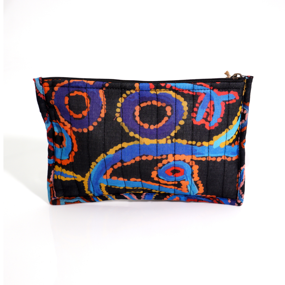 Quilted Zip Pouch 20.5X14CM-THU607