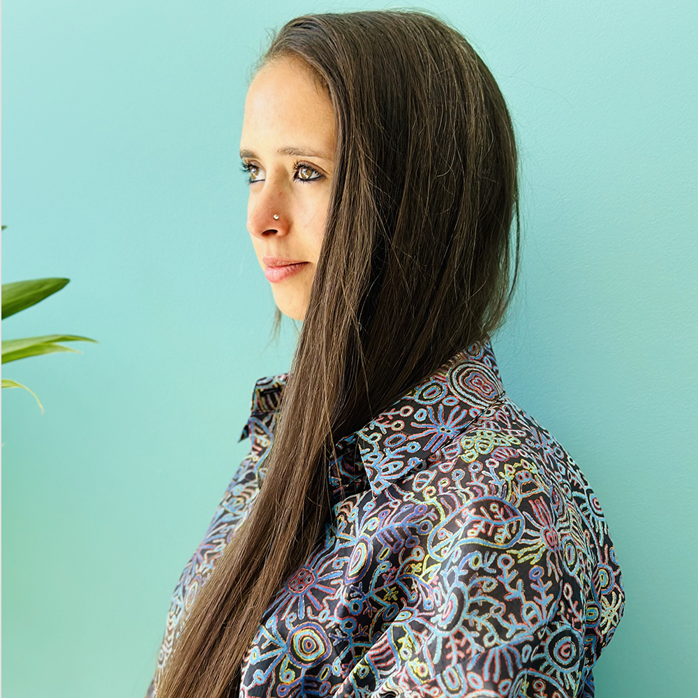 Womens Shirt - Organic Cotton Voile XL-THU607