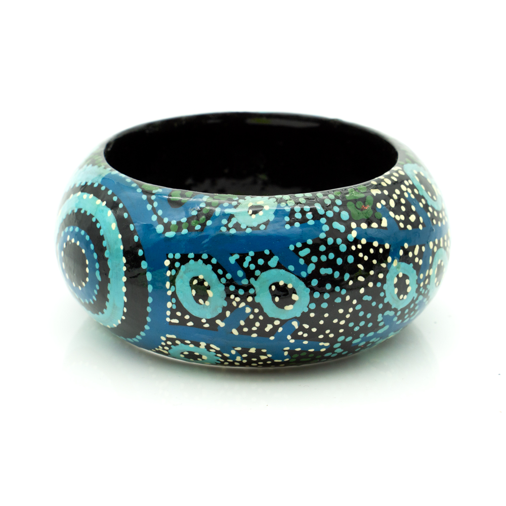 Bangle- Diam :61/71 cm, Width: 4cm-THU608