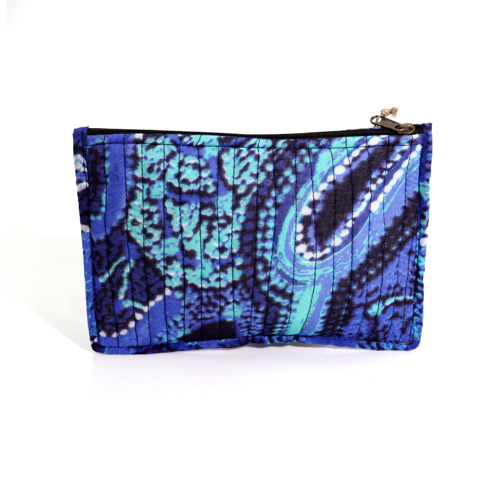 Quilted Zip Pouch 20.5X14CM-THU608