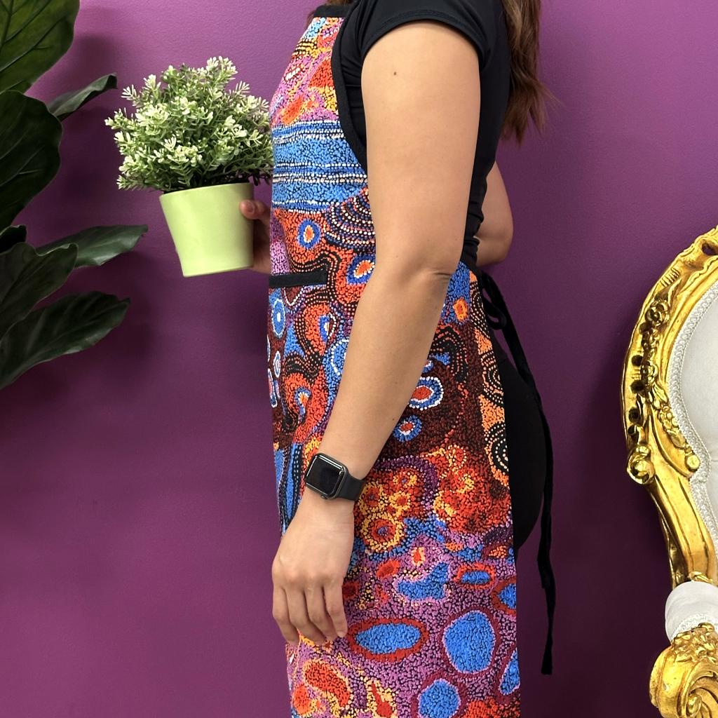 Cotton Apron Dig Print-AAD777