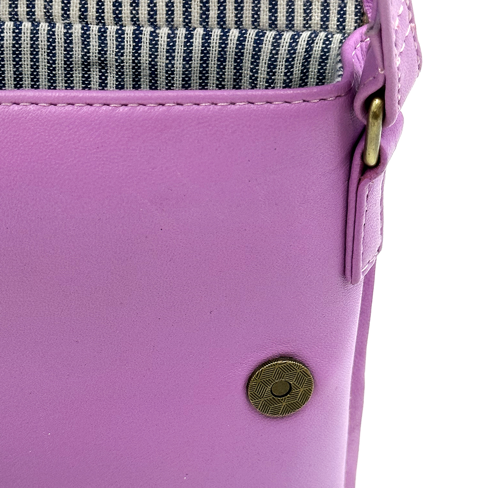 Embroidered Shoulder Bag - 17x21x3cm-AAD777