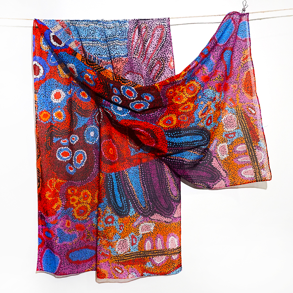 Organic Cotton Scarf - 200x70cm-AAD777