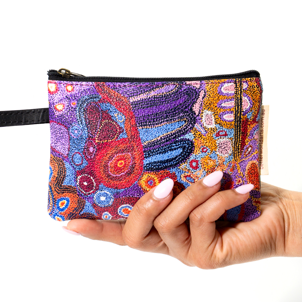 Printed Tiny Cosmetic Leather -16.5x10.5cm- AAD777
