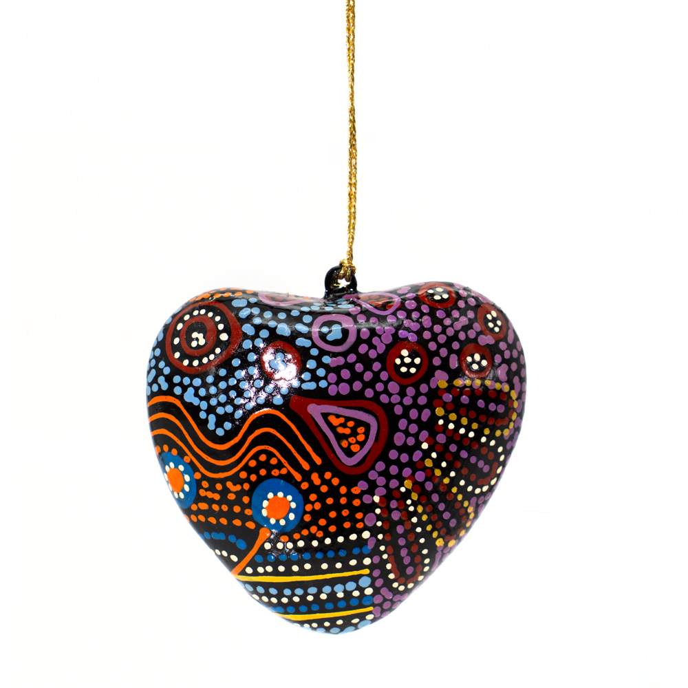 Decorative Heart 7.6cm -AAD777