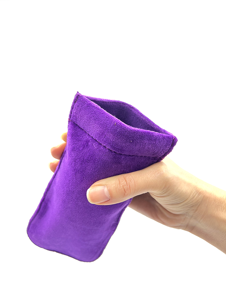 Spec Case Velvet Embroidered - 19x9cm-AAD777