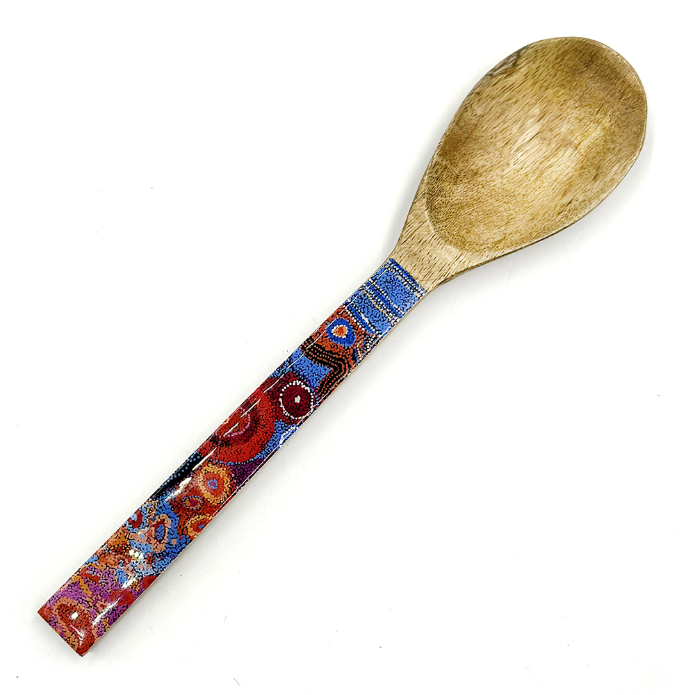 Serving Spoon - Wood - 28cm-AAD777
