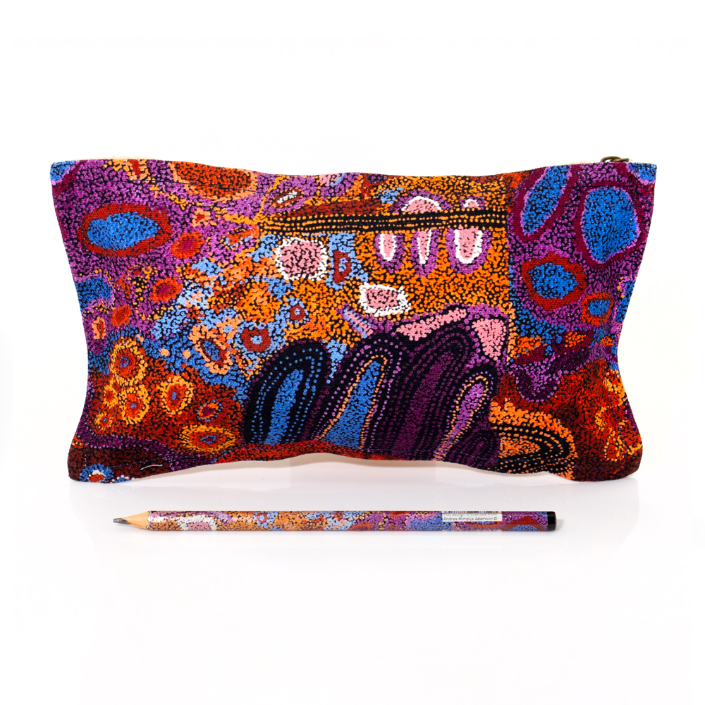 Zipped Pencil Case - 14 x 24cm-AAD777