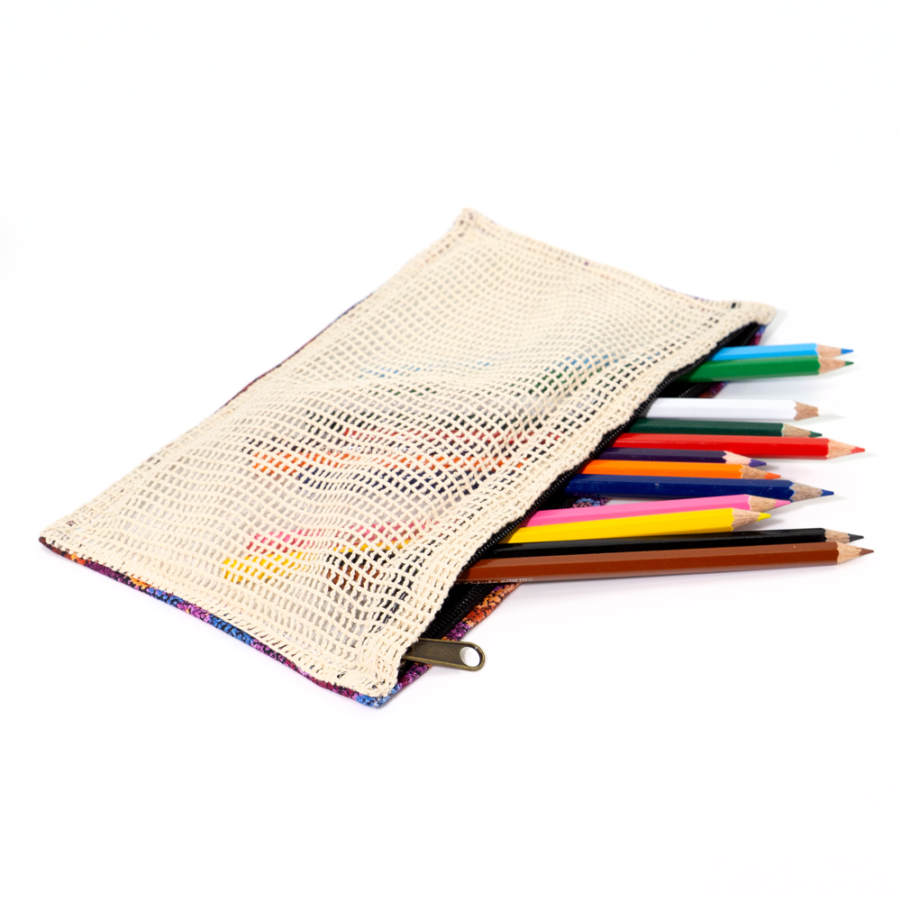 Zipped Pencil Case - 14 x 24cm-AAD777