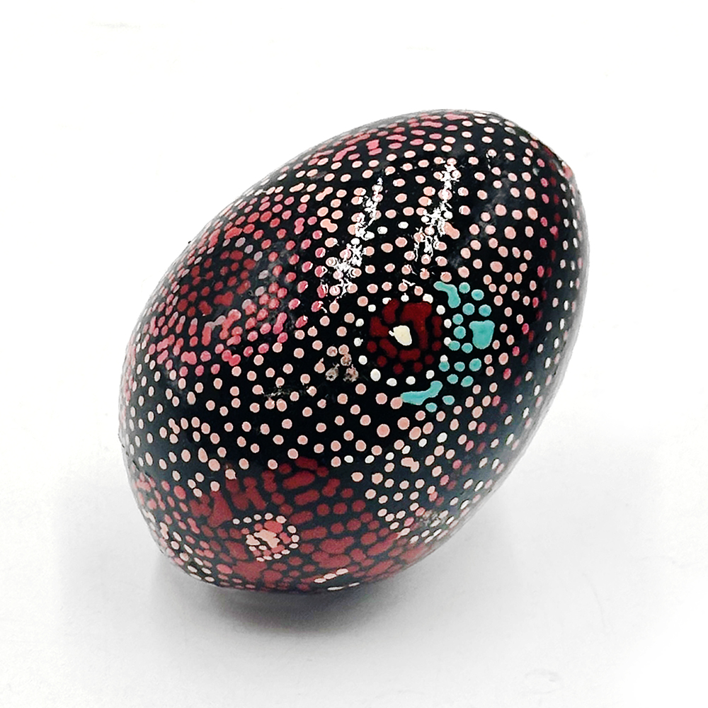 Egg Lacquerware Ornamental - 7x5cm-AAD999