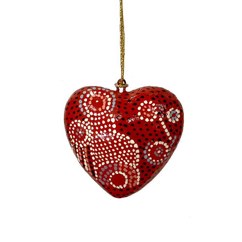 Decorative Heart 7.6cm -AAD999
