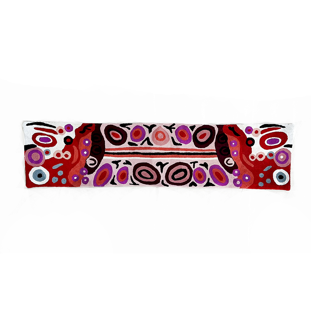 Table Runner - Wool Chainstitch - 1x4ft (30x120cm)-AAD999