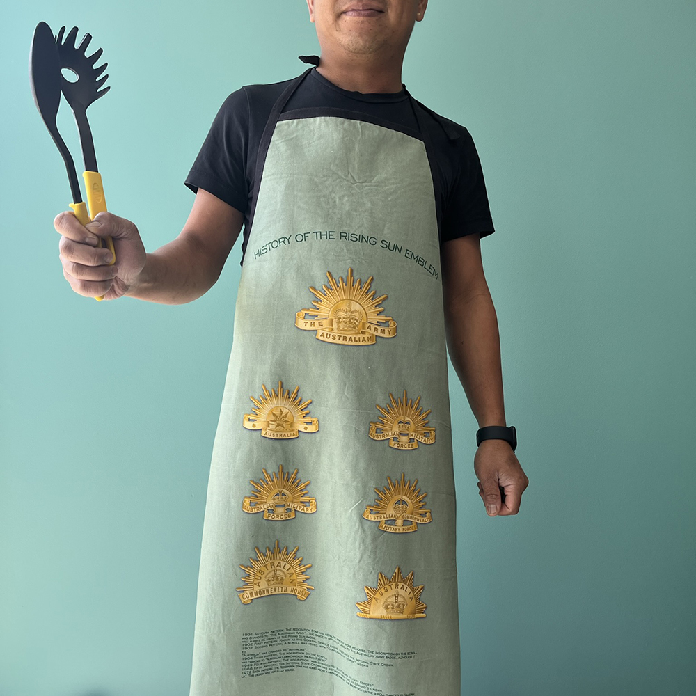 Cotton Apron Dig Print-AAE032
