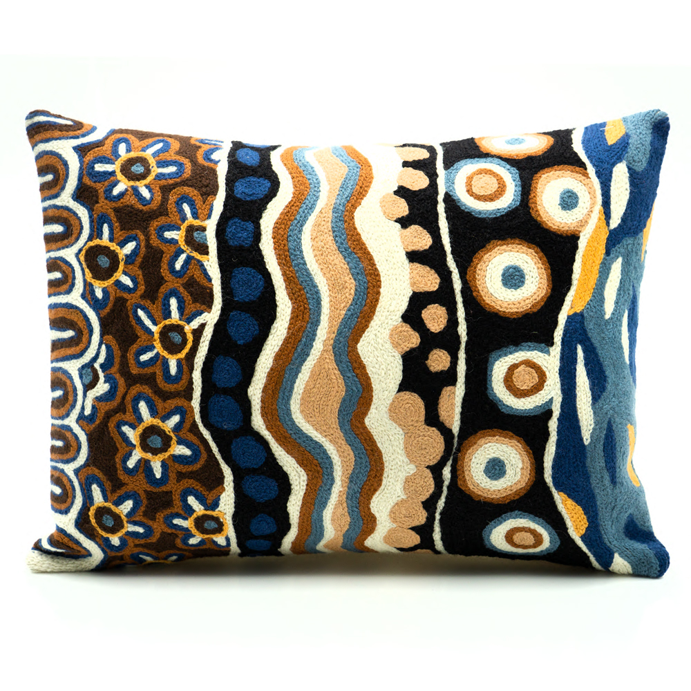 Cushion Cover Wool 30 x 40 cm (12x16in)-BGD704