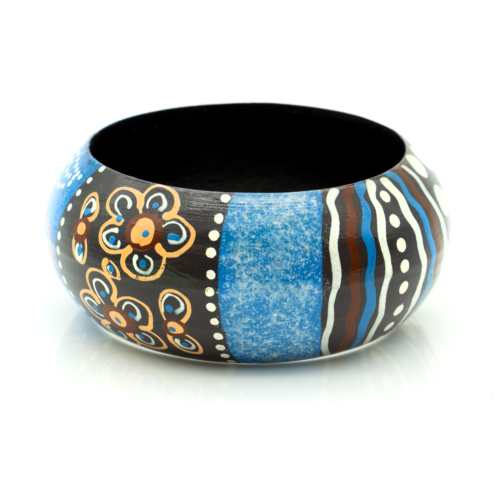 Bangle- Diam :61/71 cm, Width: 4cm-BGD704