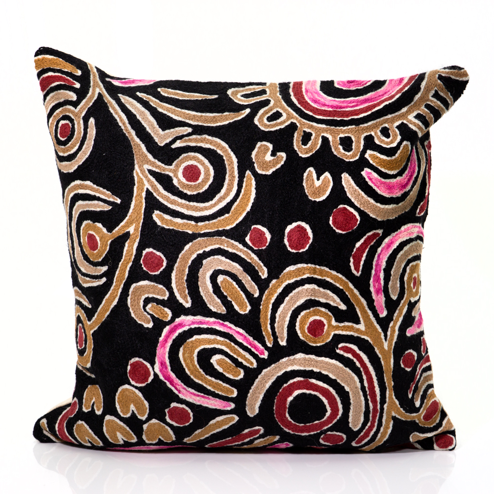 Cushion Cover Wool 40cm (16in)-BGD785
