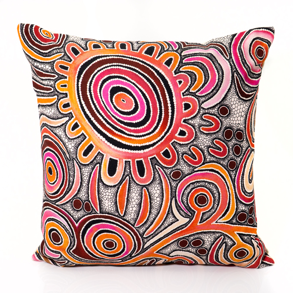 Canvas Cushion Cover Digital 40cm (16in)-BGD785