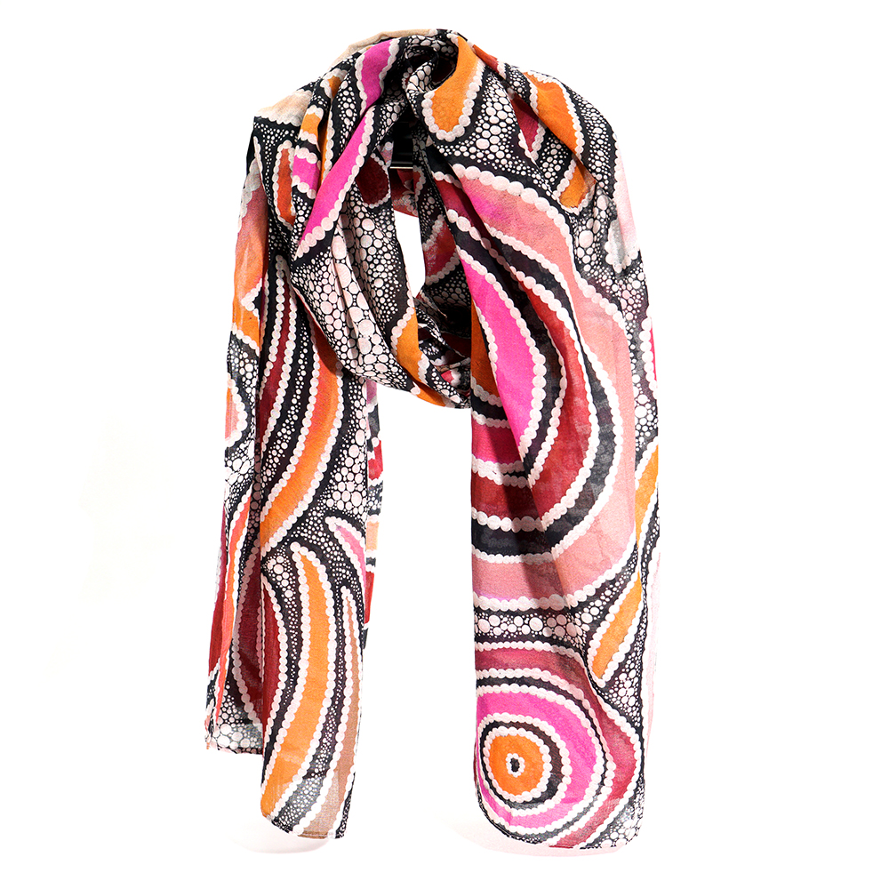 Organic Cotton Scarf - 200x70cm-BGD785
