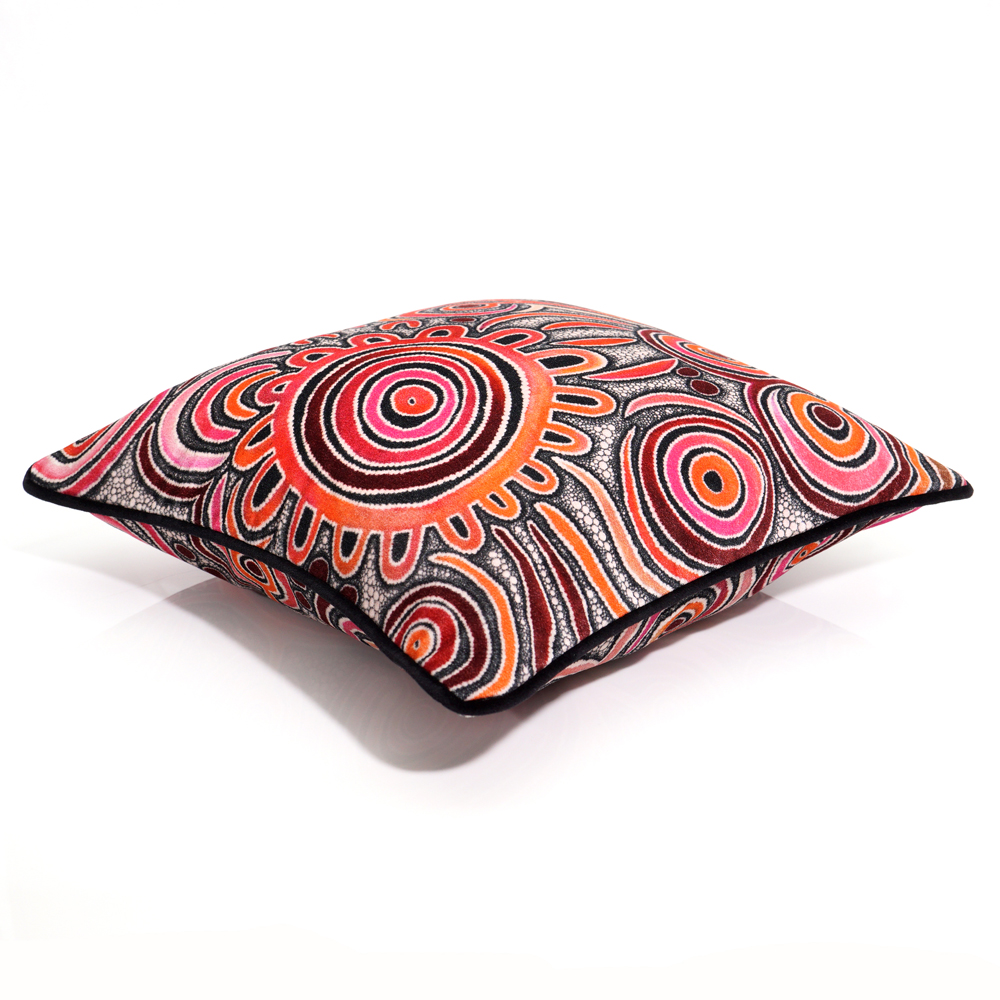 Velvet Cotton Cushion Cover - 40cm -BGD785