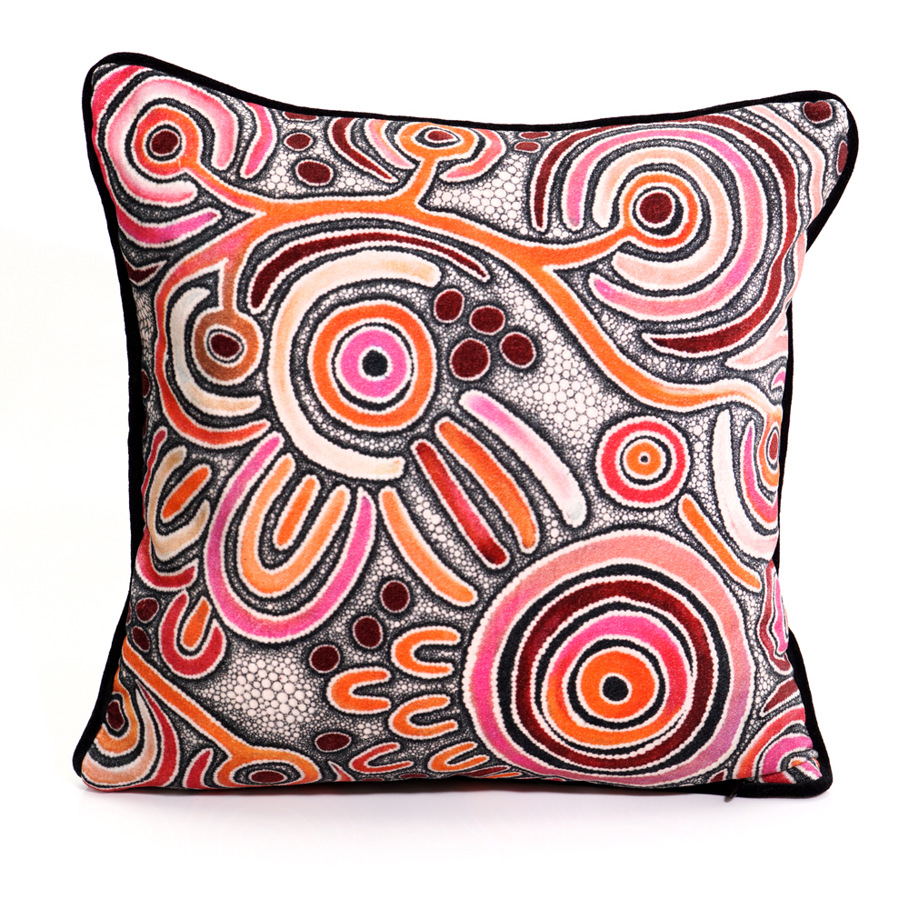Velvet Cotton Cushion Cover - 40cm -BGD785