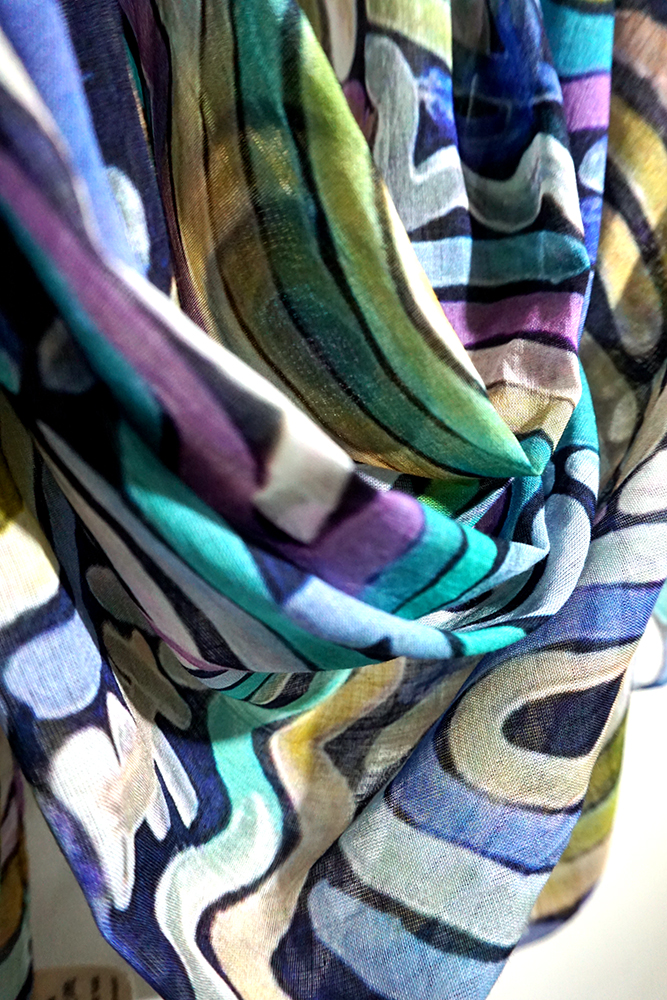 Organic Cotton Scarf - 200x70cm-CVA721
