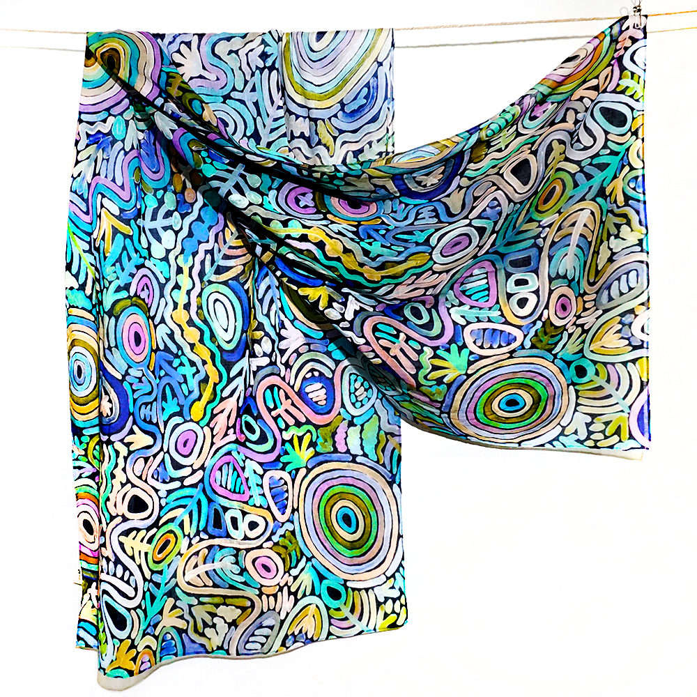 Organic Cotton Scarf - 200x70cm-CVA721