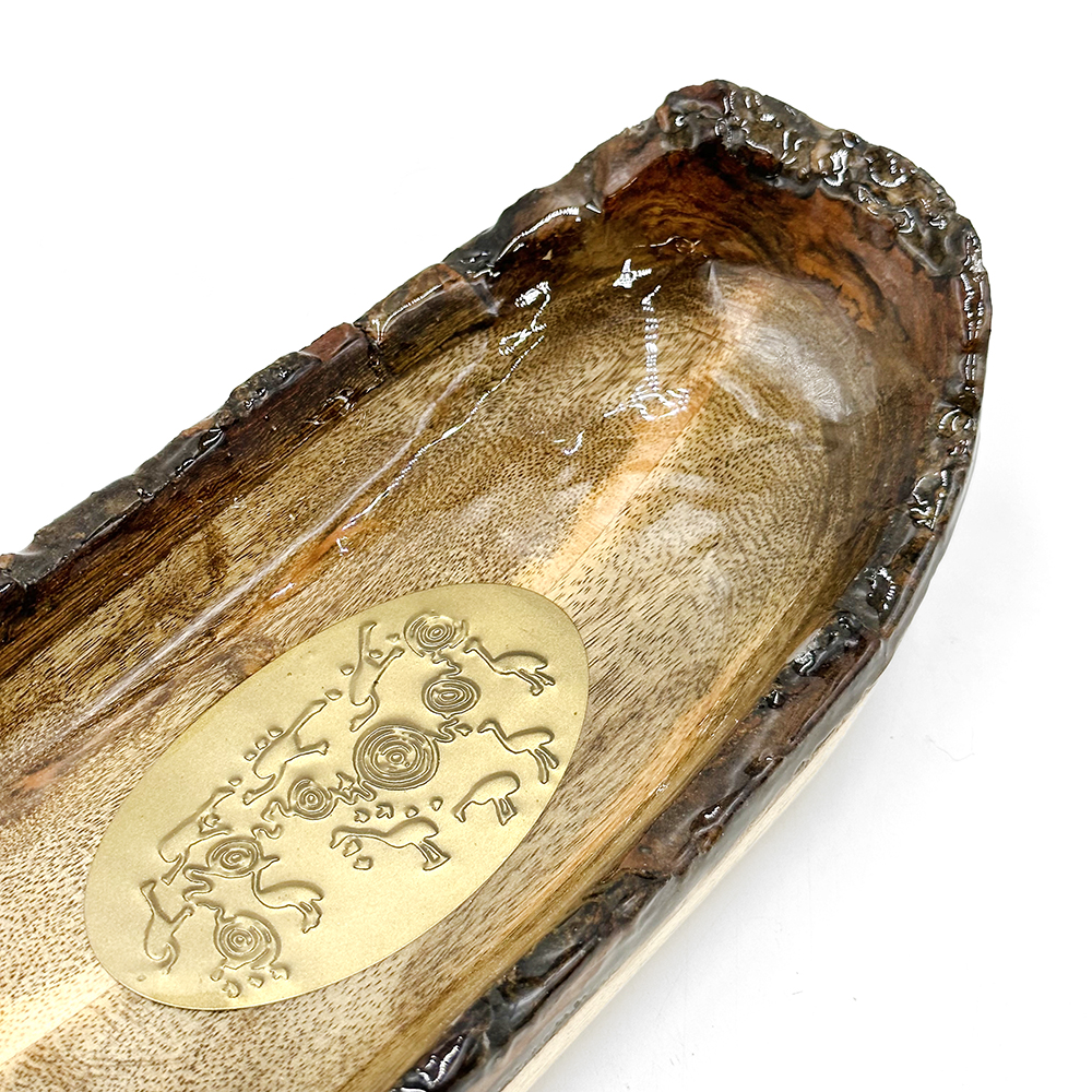 Medallion Boat Bowl - 29 x 12.5 x 7.5 cm-CVA728