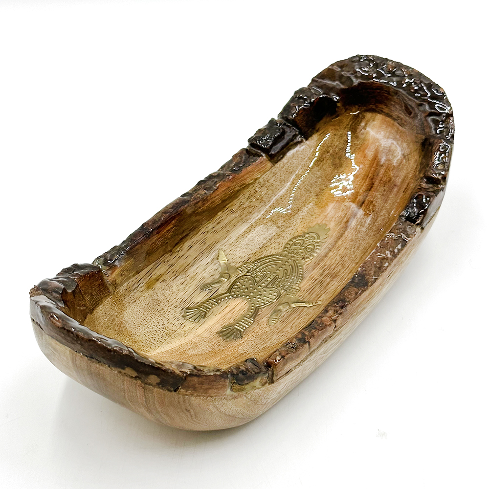 Medallion Boat Bowl - 29 x 12.5 x 7.5 cm-CVA746