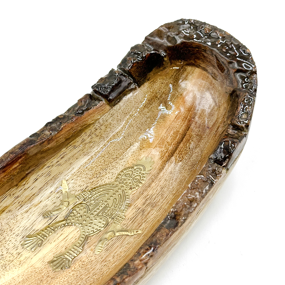 Medallion Boat Bowl - 29 x 12.5 x 7.5 cm-CVA746