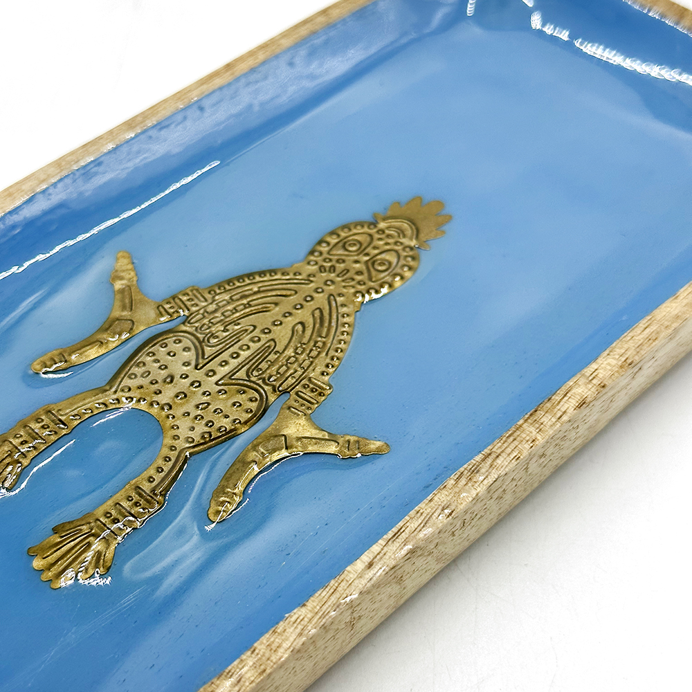 Medallion Long Platter - 26 x 11 x 2 cm-CVA746