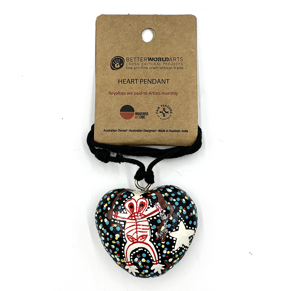 Heart Pendant 5x5cm-CVA746