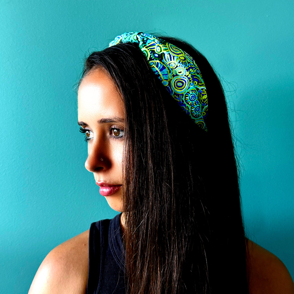 Headband - Organic Cotton Satin-CVA748