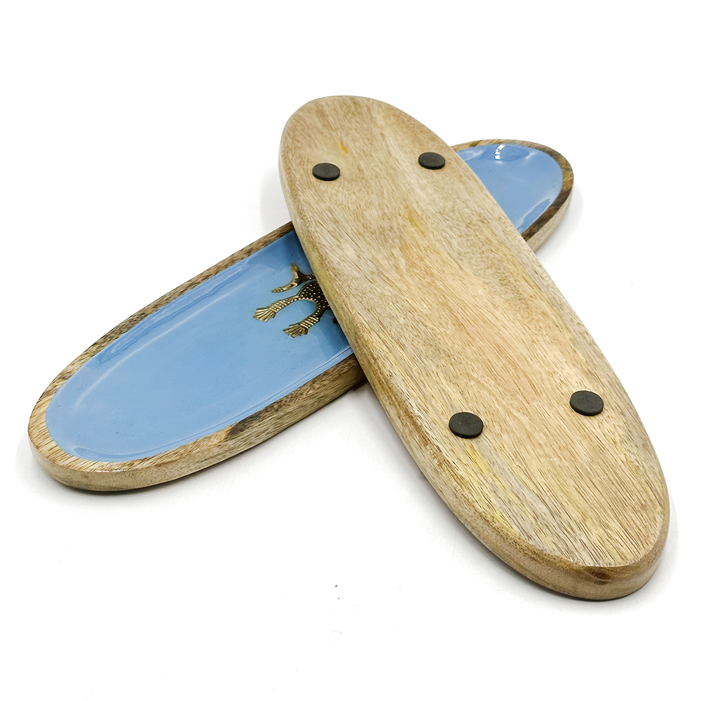 Medallion Oblong Plate - 42 x 12 x 2 cm-CVA748