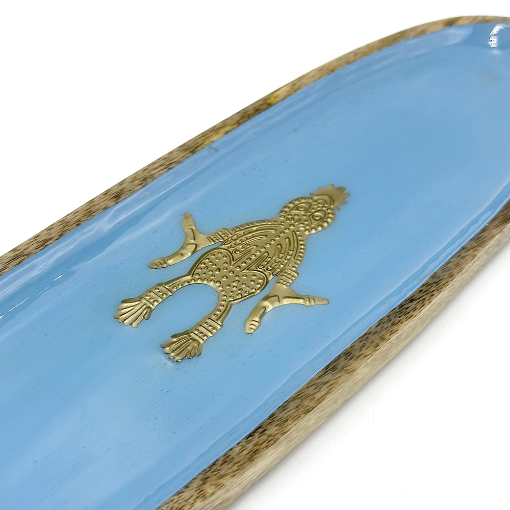 Medallion Oblong Plate - 42 x 12 x 2 cm-CVA748