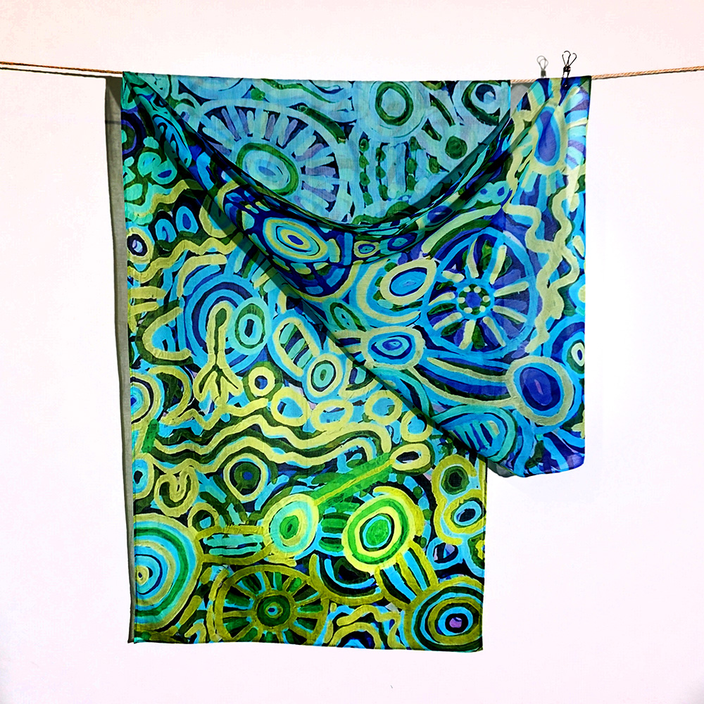 Organic Cotton Scarf - 200x70cm-CVA748