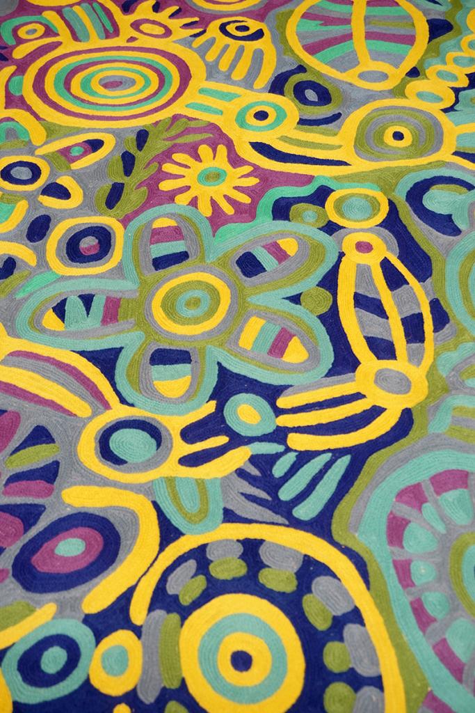 Rug Wool Runner 10x2.5ft (76 x 304 cm)-CVA748